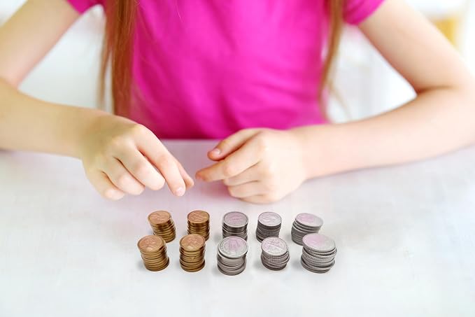 Teacher Created Resources Play Money: Assorted Coins (TCR20639), Multi (20639) - Image 5
