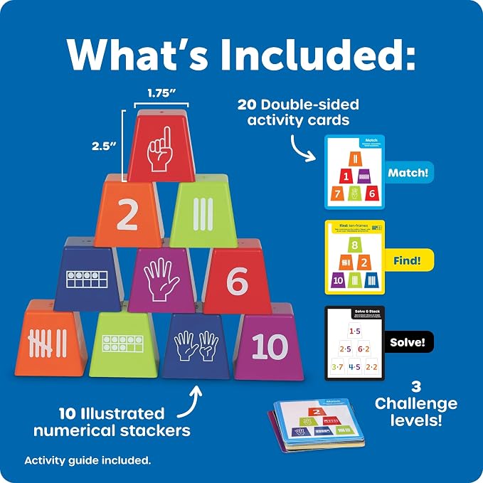 Learning Resources Number Stackers - Image 8