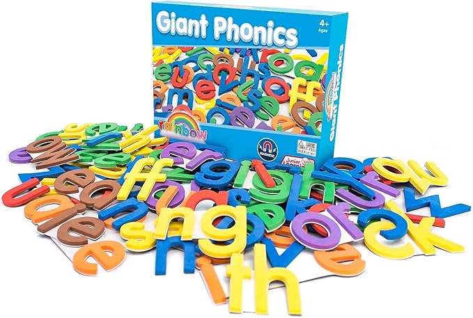 Junior Learning Giant Rainbow Phonics, Assorted Small by JuniorLearning
