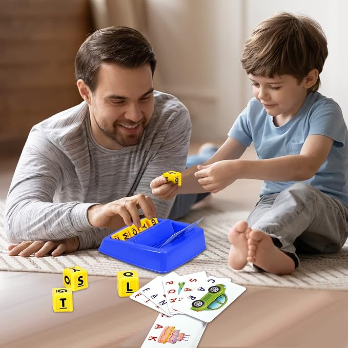 Fenikso Matching Letter Game, Alphabet Spelling & Reading Words, Objects & Color Recognition, Early Learning Educational Toy for Preschool & Kindergarten Kids Over 3-8 Years Old, Best Gifts - Image 7