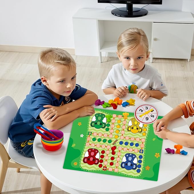 Pairez Toys Counting Animals Montessori Toy, 72pcs Koala Color Sorting Set - Image 7