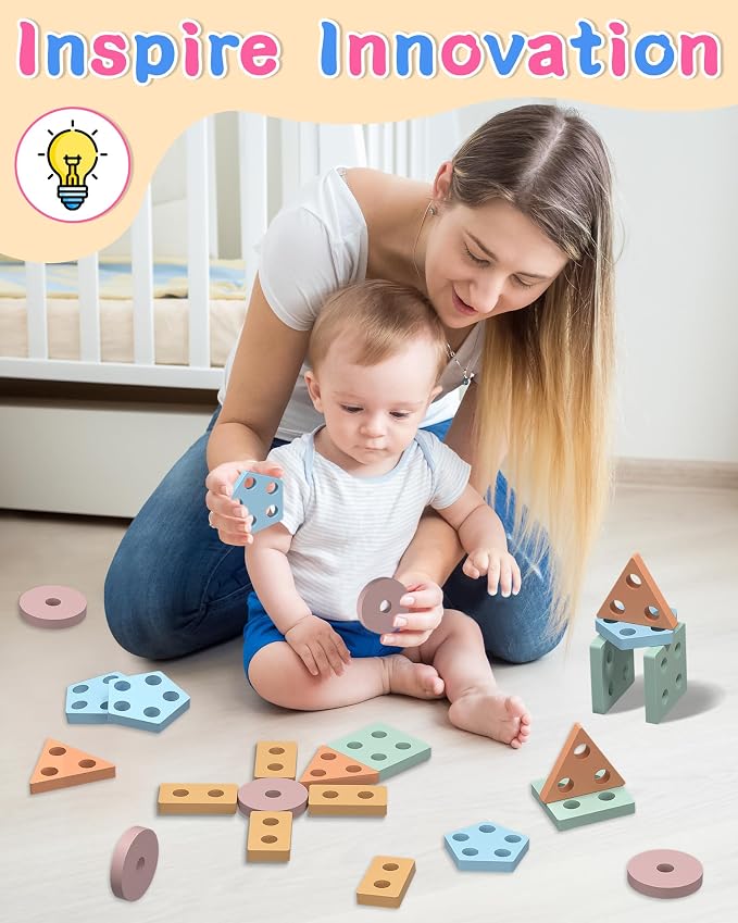 kecristv Montessori Toys for 1 2 Year Old Girl and Boy Birthday Gifts - Image 3