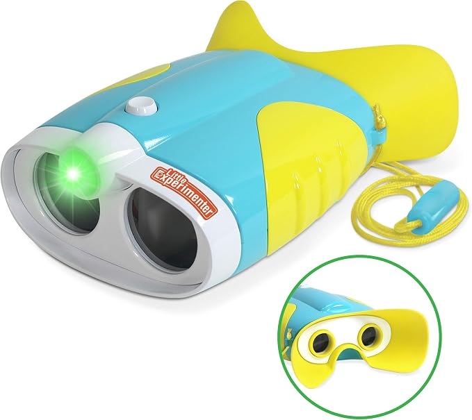 Little Experimenter Night Vision Binoculars for Kids, Flashlight, Ages 3-6 - Image 6