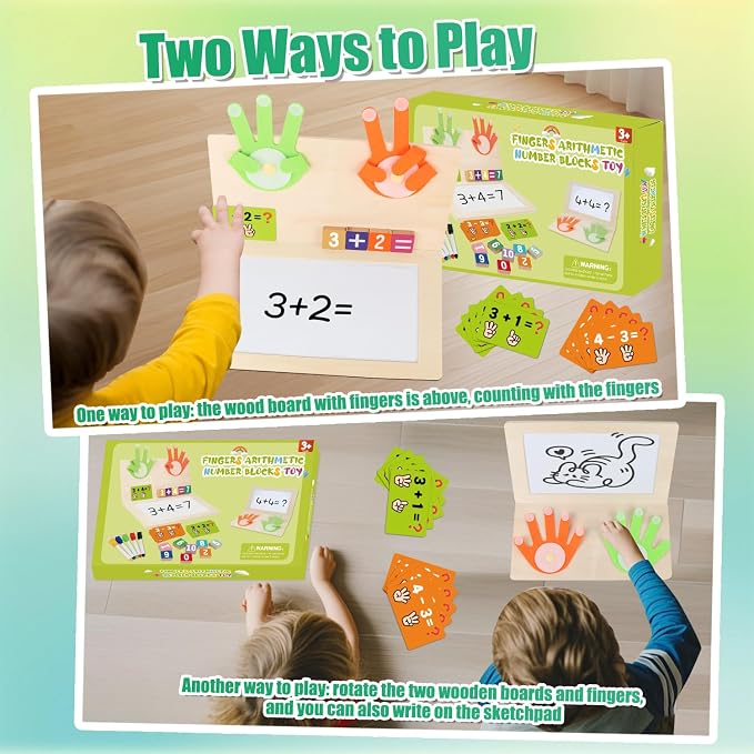 Number Blocks Toys for Kids Montessori Toys for 3 4 Years Old Learning Toys - Image 5