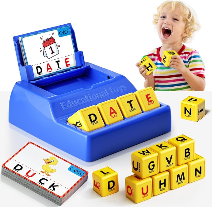 Montessori Matching Letter Game Toys for 3 4 5 Year Old Boy Girl Gifts Kids - Image 8