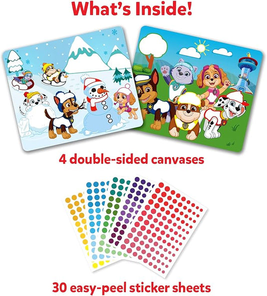Skillmatics Dot It Sticker Art - PAW Patrol, Mess-Free Fun for Kids, 500+ Stickers, Craft Kits, DIY Scrapbooking Activity, Travel Toys, Gifts for Boys & Girls Ages 3, 4, 5, 6, 7