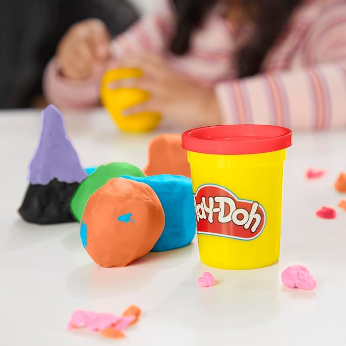 Play-Doh Bulk Pack of 48 Cans, 6 Sets of 8 Modeling Compound Colors, 3oz, Back to School Gifts & Prizes for Students & Classroom, Preschool Toys for Kids, Ages 2+ (Amazon Exclusive) - Image 3