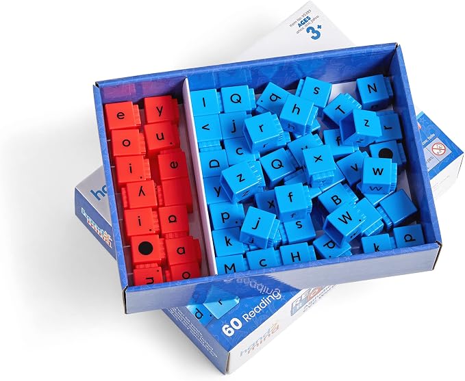 hand2mind Reading Rods Alphabet & CVC Words, Word Building Activities, Letter Blocks, CVC Words for Kindergarten, Spelling Toys, Reading Tools for Kids, Science of Reading Manipulatives - Image 9