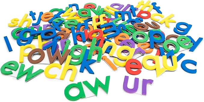 Junior Learning Giant Rainbow Phonics, Assorted Small - Image 2