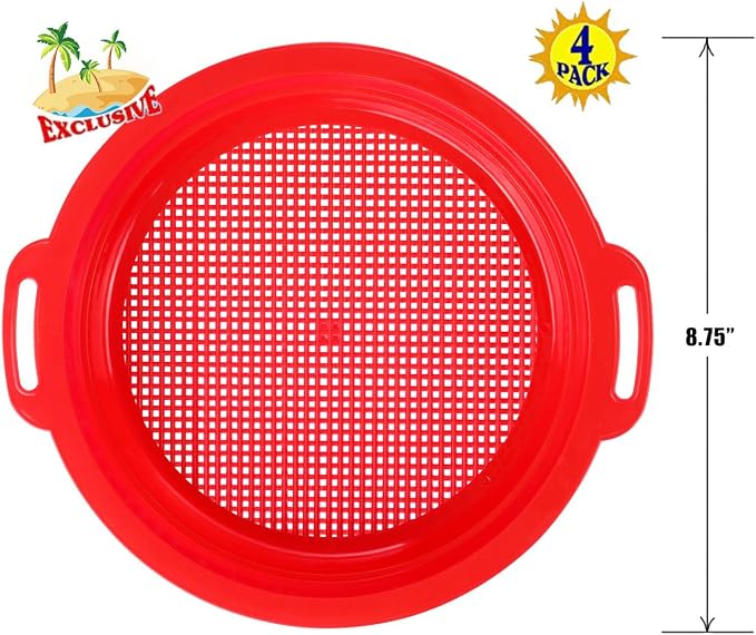 Sand Sifters Sieve for The Beach Sand Toys Complete Gift Set Bundle - Image 6