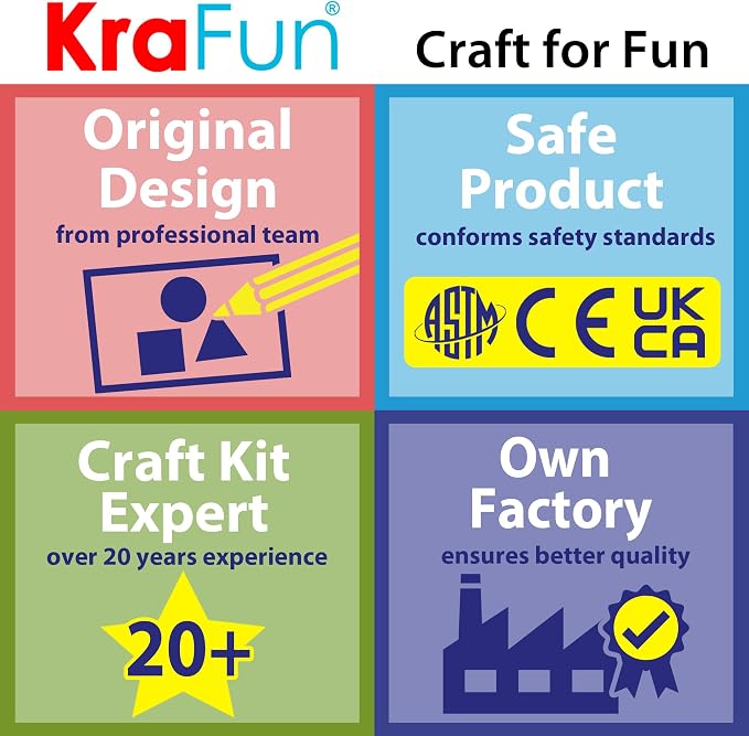 KRAFUN Transport Vehicle Lacing Cards Age 3+ | 5 Projects - Image 7