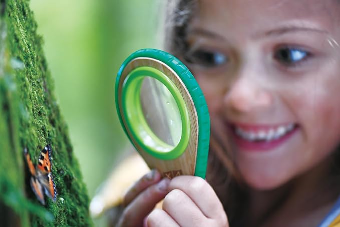 Hape Nature Detective Set| Bamboo & Plant Plastic Detective Playset, Nature Exploration Toys for Outdoor Games, Green - Image 7