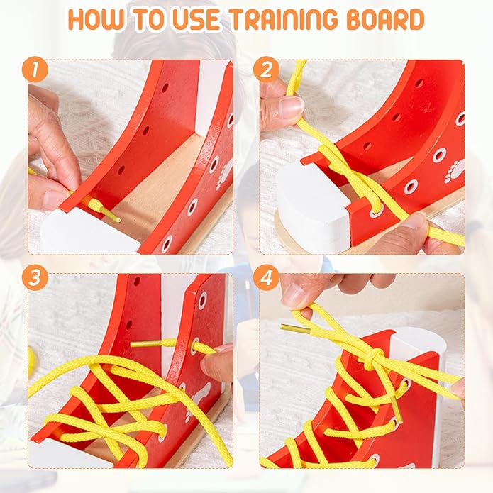 Shoe Tying Practice for Kids - Image 4
