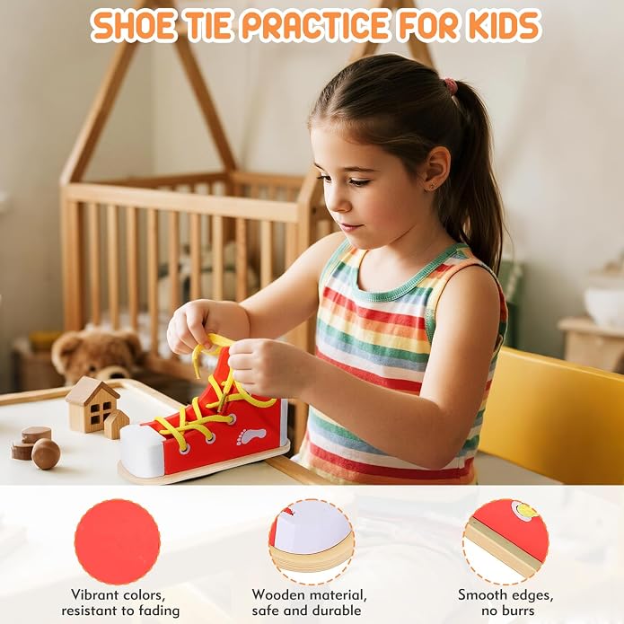 Shoe Tying Practice for Kids - Image 3