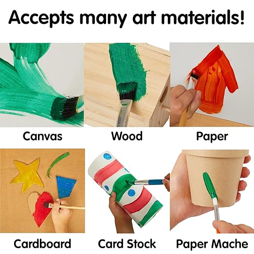 Colorations Paraben-Free Tempera Paint for Kids - 1 Gallon, Vibrant Green. Non-Toxic and Made in the USA, Classroom Must Haves, Bulk Arts and Crafts Supplies