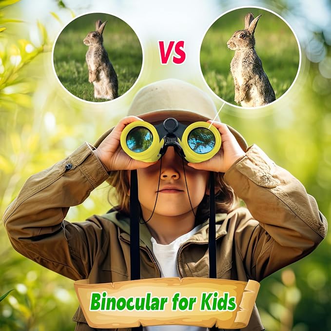 Binoculars for Kids, Kids Binoculars for 3-12 Boys Girls, Outdoor Toys - Image 6