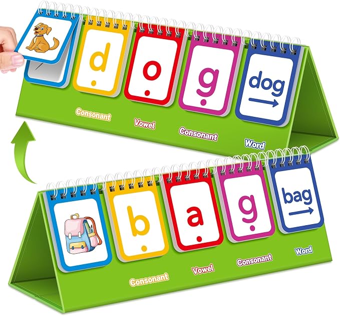CVC Word Games,Phonics Flash Cards for Preschool Kindergarten by Unknown
