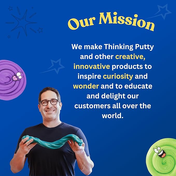 Crazy Aaron's Thinking Putty - Gnome Home - Multi-Color Sensory Putty for Kids and Grown ups in a 4" Tin - Creative and Endless Fun, Stress Relief Therapy Toys, Never Dries Out - Made in USA