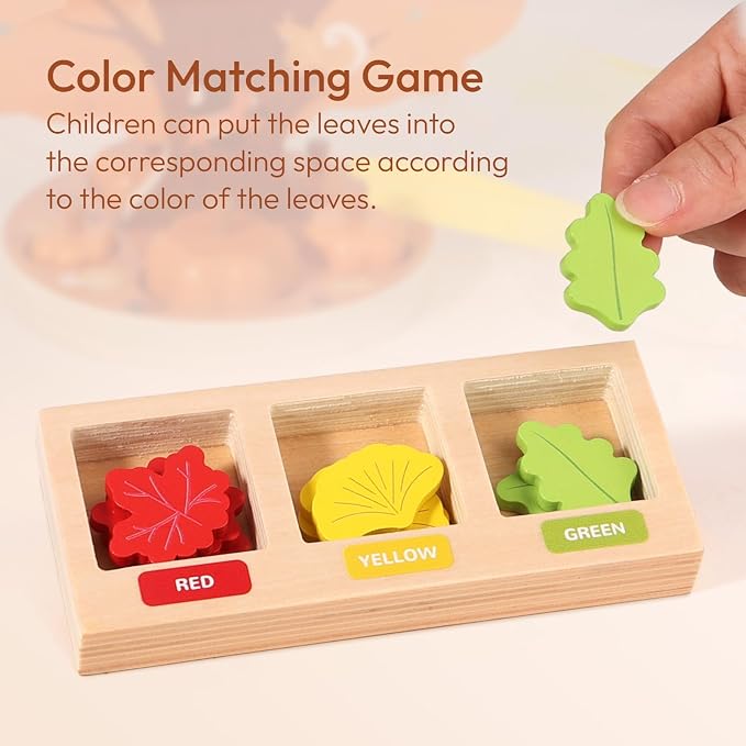 Pumpkin Picking Magnetic Tree Toy, Montessori Toys for 3 4 5 6 Year Old Kid - Image 4