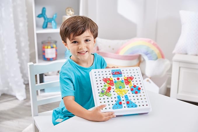 Kidoozie Create & Construct Building Kit, S.T.E.A.M Mosaic Art Activity for Children Ages 3+ - Image 15
