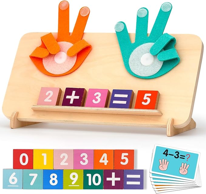 MOTREE Preschool Math Manipulatives Learning Toys for Toddlers 2-4 by MOTREE