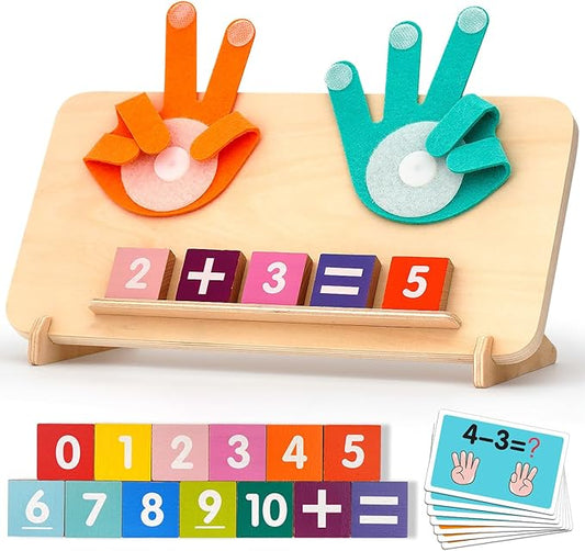 MOTREE Preschool Math Manipulatives Learning Toys for Toddlers 2-4 by MOTREE