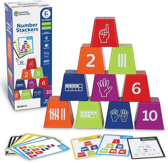 Learning Resources Number Stackers by LearningResources
