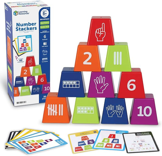 Learning Resources Number Stackers by LearningResources