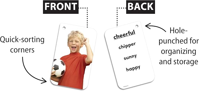 Teacher Created Resources Emotions Flash Cards (EP62056) - Image 2
