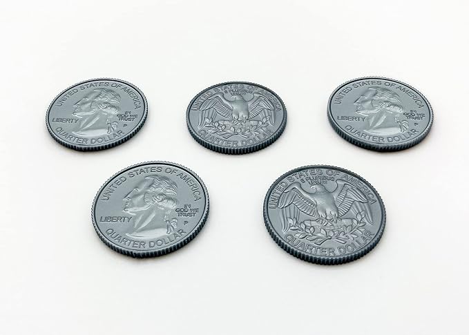 Teacher Created Resources Play Money: Quarters (TCR20656) - Image 2