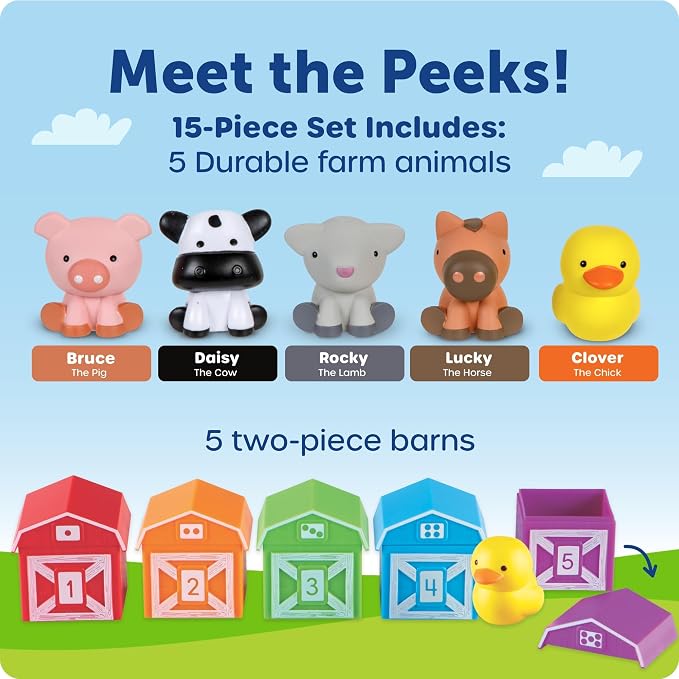 Learning Resources Peekaboo Learning Farm - Image 5