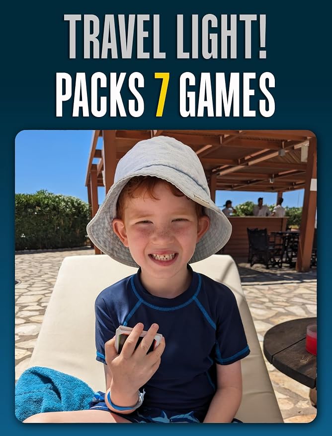 SMART CARDS Countries, Gift, Stocking Stuffer, Travel Game, 7 Games in 1, Pairs, Snap, Trumps, Rummy, Memory Quiz, Learn Facts, Age 5+, 1-8 Players - Image 2