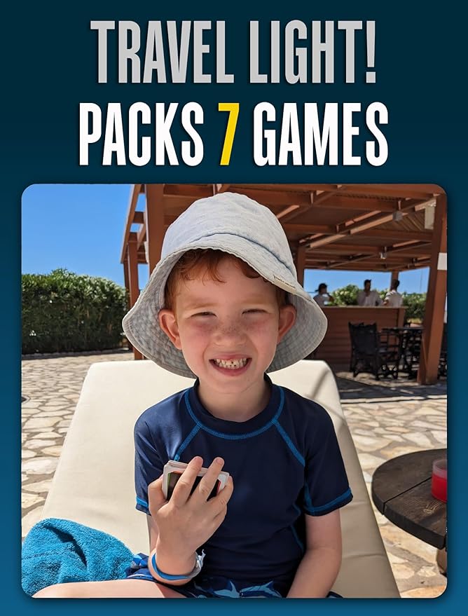 SMART CARDS Cars, Gift, Stocking Stuffer, Travel Game, 7 Games in 1, Pairs, Snap, Trumps, Rummy, Memory Quiz, Learn Facts, Age 5+, 1-8 Players - Image 2