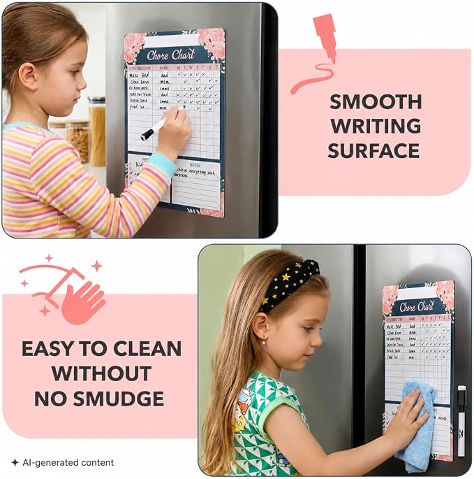 Mr. Pen- Magnetic Dry Erase Chore Chart, 17" x 12" - Image 3