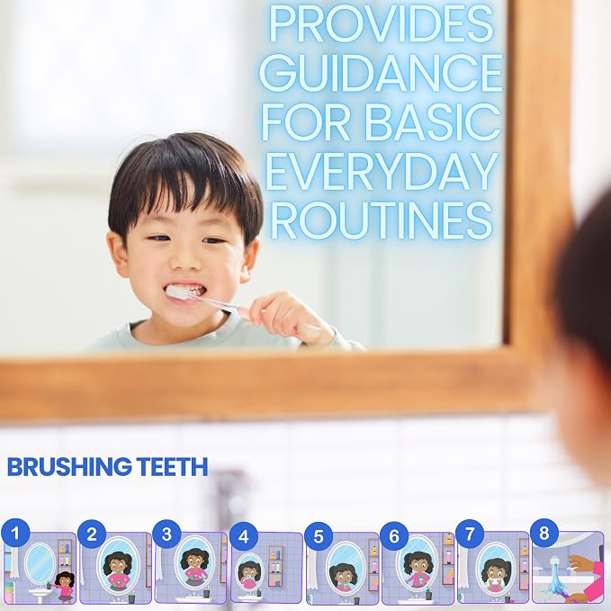Sequencing Basic Daily Routine Conversation Cards | Learning Material for Social Skills & Emotional Intelligence | Speech Therapy Resources | ESL, Articulation, Storytelling, Sequencing Card Game - Image 8