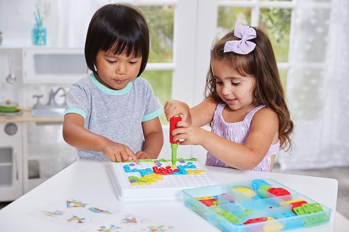 Kidoozie Create & Construct Building Kit, S.T.E.A.M Mosaic Art Activity for Children Ages 3+ - Image 12