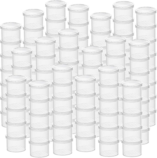 Coopay 120 Pieces Bug Jars Critter Insect Cage Magnifying Insect Box Bug Magnifier Container Catcher Cage, Science Nature Exploration Tools by Coopay