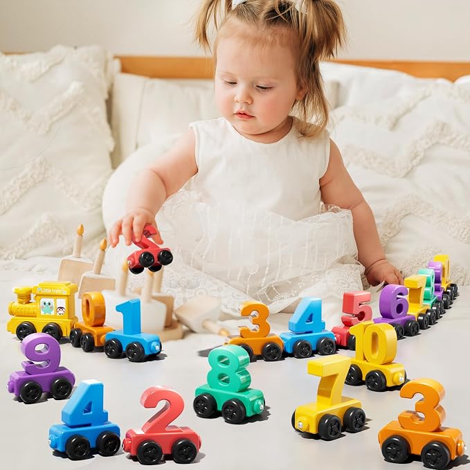 JUKUDAHU Magnet Number Train Set for Toddlers 3-4 Years Old - Image 8