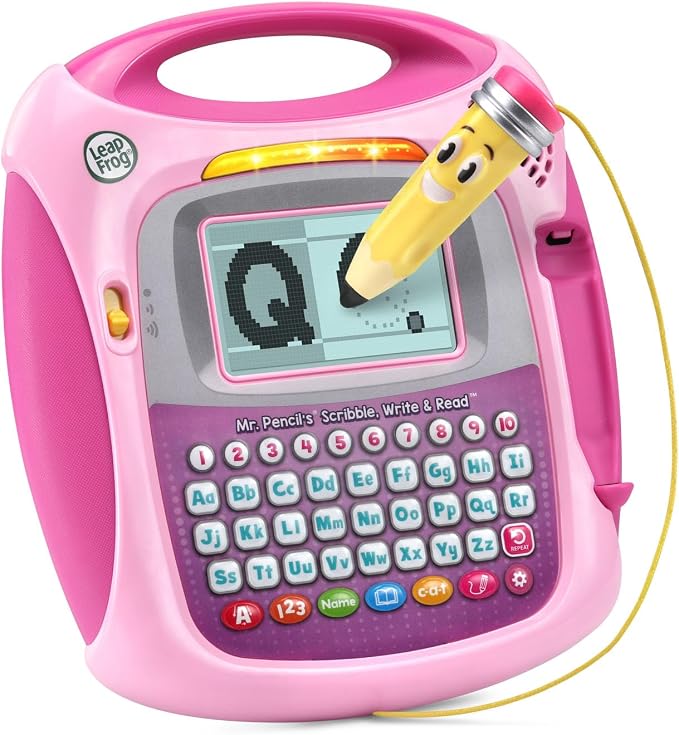 LeapFrog Mr Pencil's Scribble, Write and Read, Pink by LeapFrog
