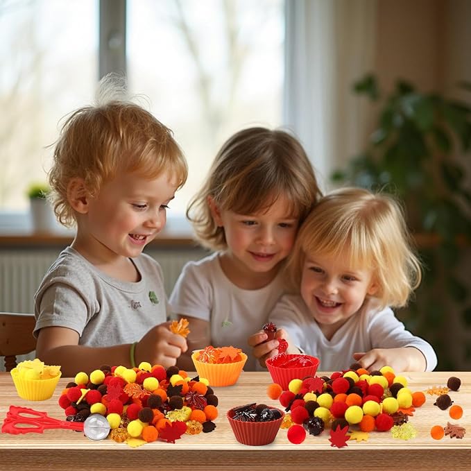 241 Pcs Fall Sensory Bin Fillers Fall Sensory Bin Items Fall Thanksgiving - Image 4