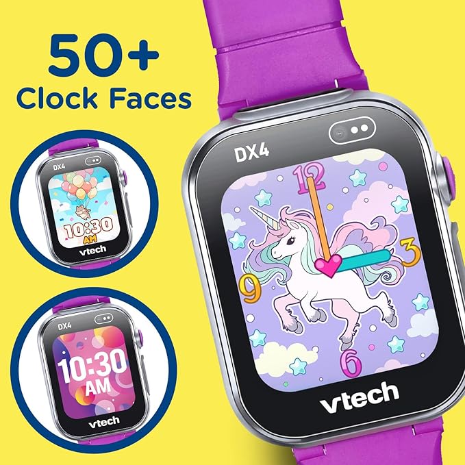 VTech KidiZoom Smartwatch DX4, Purple - Image 3