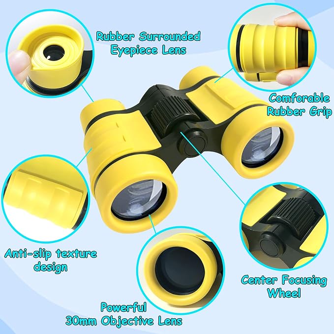 ESSENSON Kids Explorer Kit - Adventure Kit for Kids, Outdoor Explorer Kit with Binoculars, Summer Outdoor Toys for Kids Ages 4-8 - Image 3