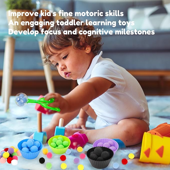114 PCS Fine Motor Skills Sensory Bin Filler - Image 7