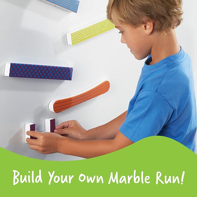 Learning Resources Tumble Trax Magnetic Marble Run - Image 4