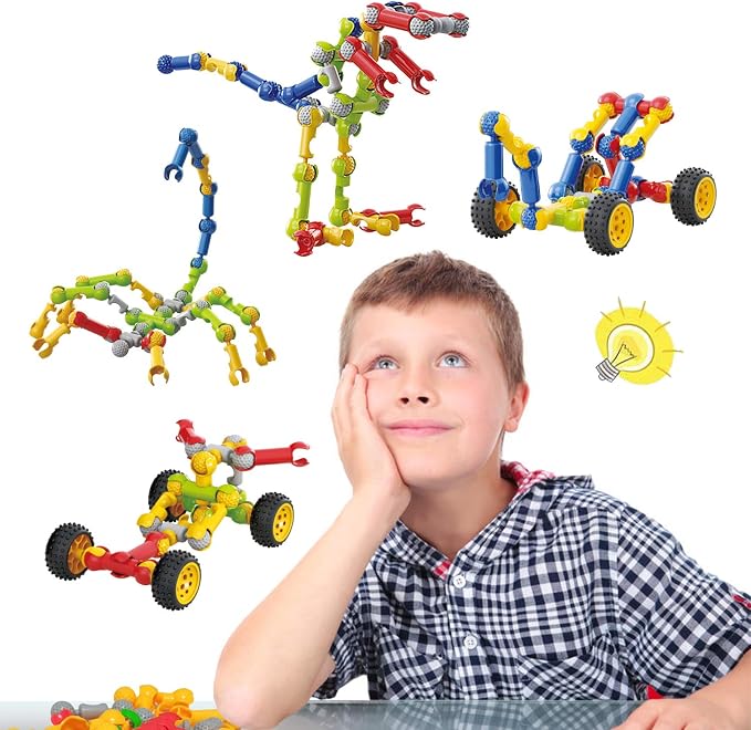 Kids STEM Building Toys for 3 4 5 6 7 8+ Year Old Boys Girls Birthday Gifts - Image 6