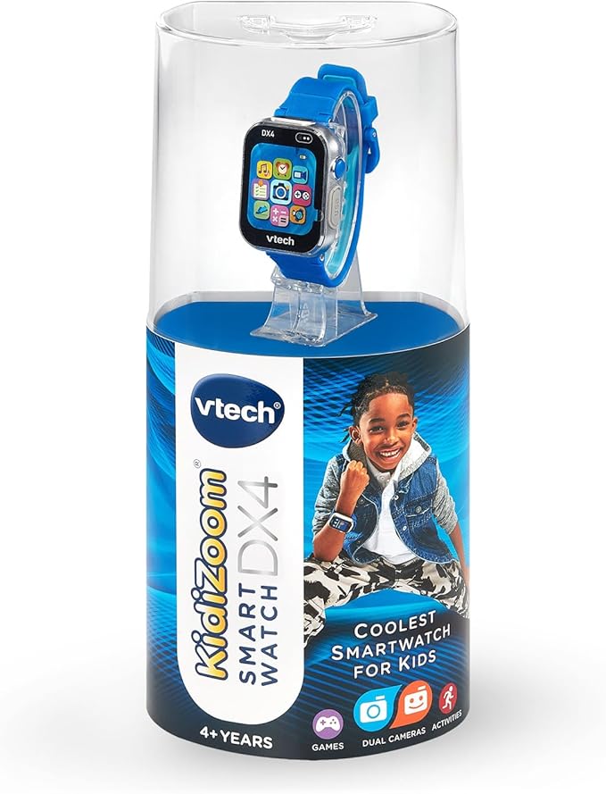 VTech KidiZoom Smartwatch DX4, Blue - Image 6