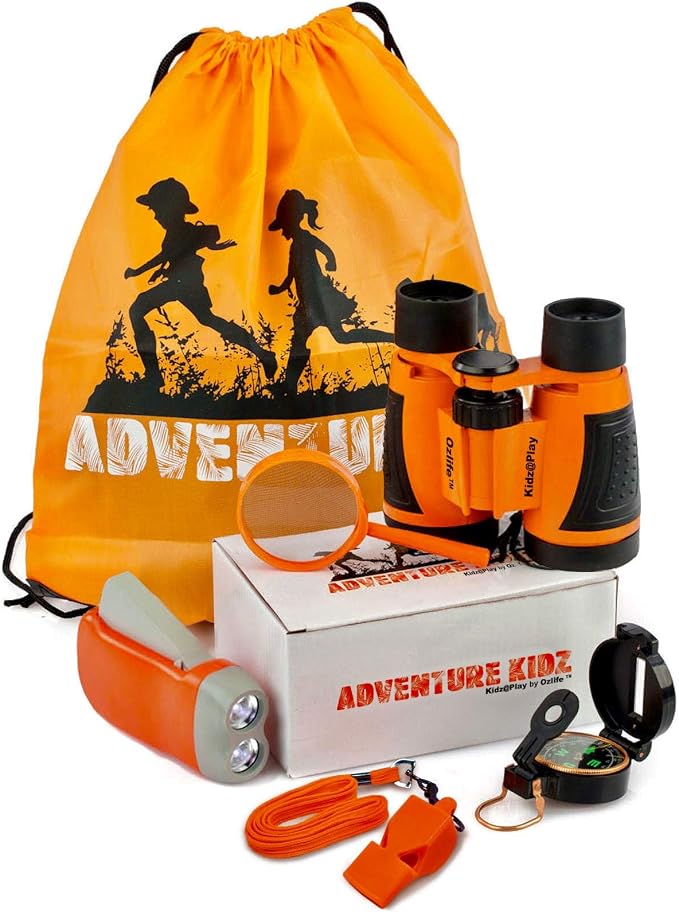 Adventure Kidz Orange Outdoor Exploration Kit for Children by KidzPlay