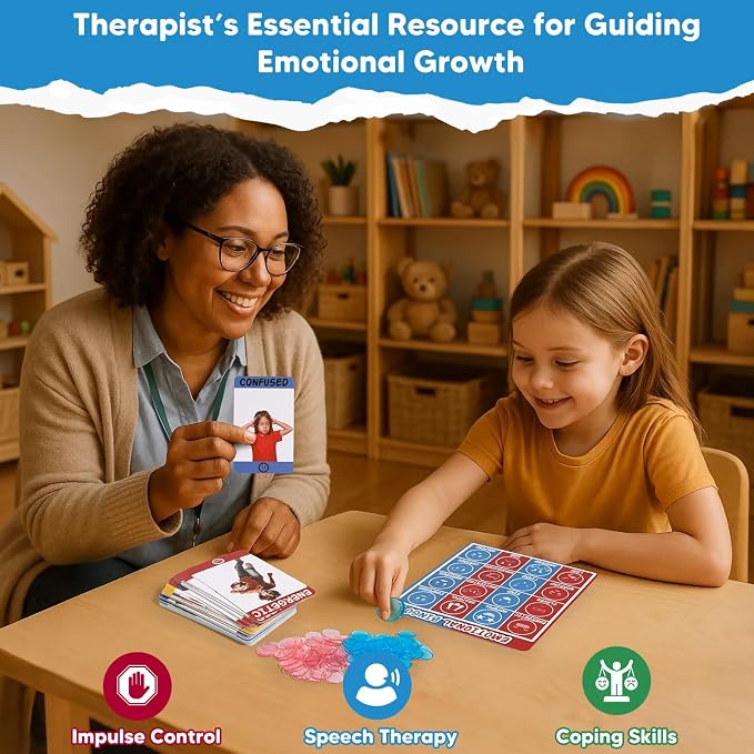 Garybank Emotional Bingo Game for Kids Social Skill Learning, Age 5+ - Image 7