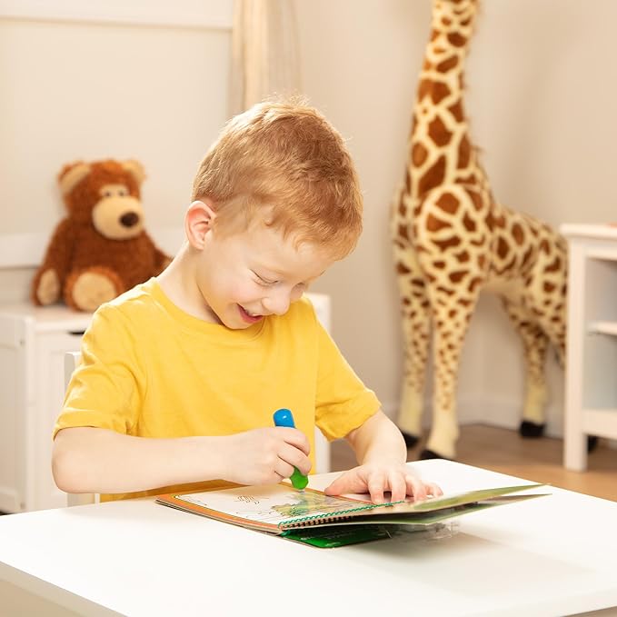 Melissa & Doug On The Go Water Wow! Reusable Water-Reveal Coloring Activity Pad – Jungle - Image 2