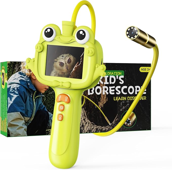 Borescope Camera for Kids, STEM Science Toy for 3+ Years Boys Girls by KidsBorescope